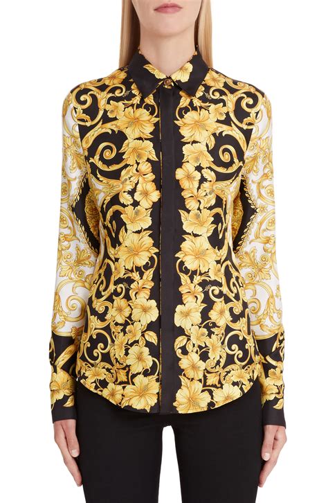 versace style shirt womens|versace female shirts.